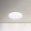 LED taklampe stjernehimmel hvit plast IP44 Ø28 cm 12W - forfra