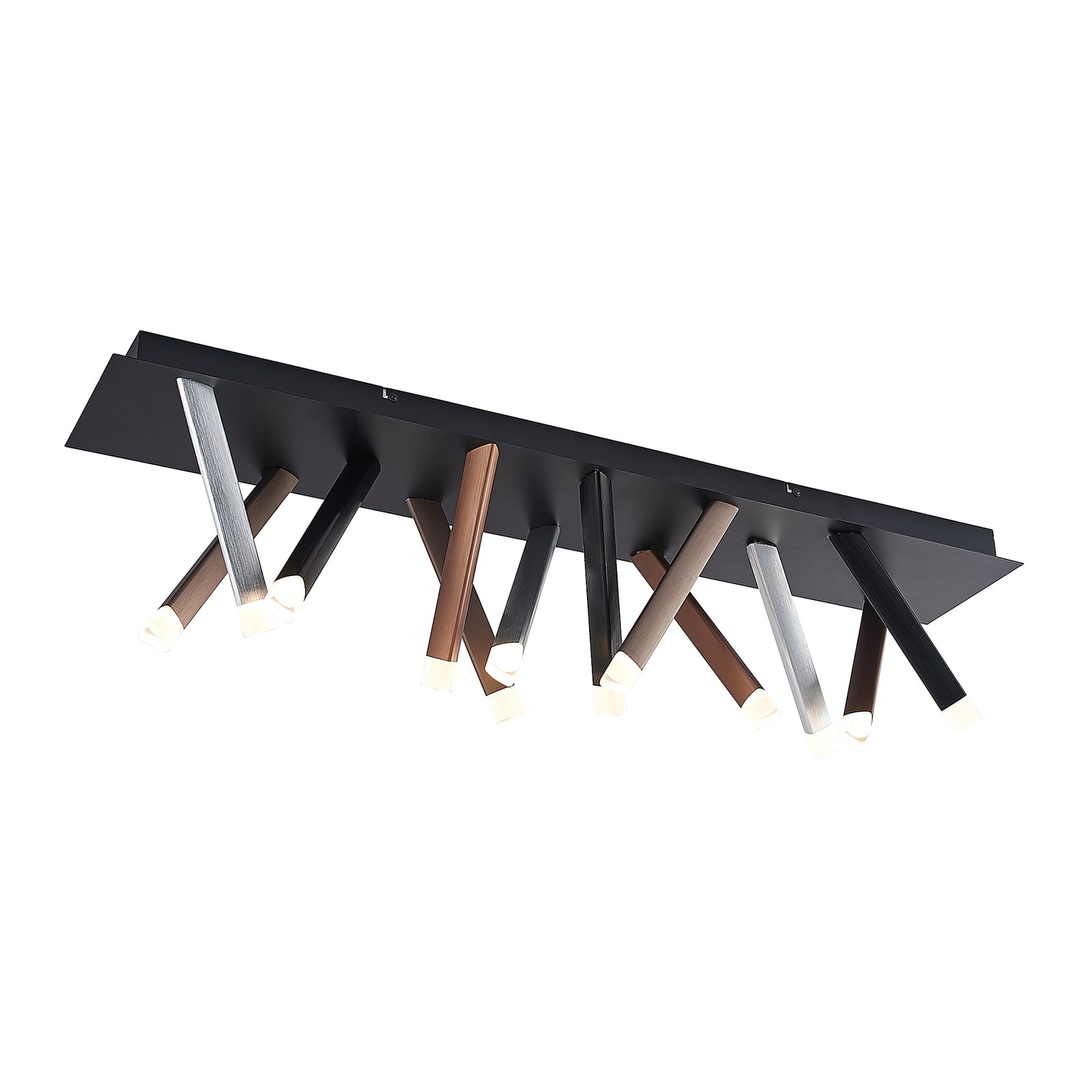 LED taklampe Stoika 100 cm fargerik aluminium dimbar sideprofil