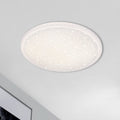 LED taklampe Style dimbar CCT Ø59 cm hvit med fjernkontroll forfra