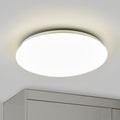 LED taklampe Suede rund Ø38 cm hvit 4000K Philips forfra