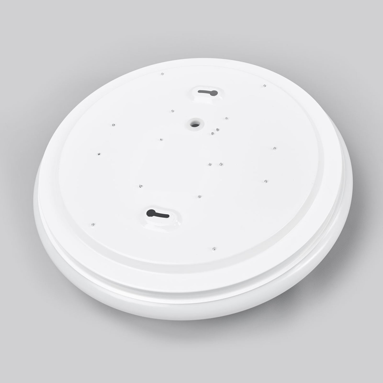 LED taklampe Suede rund Ø38 cm hvit 4000K Philips side