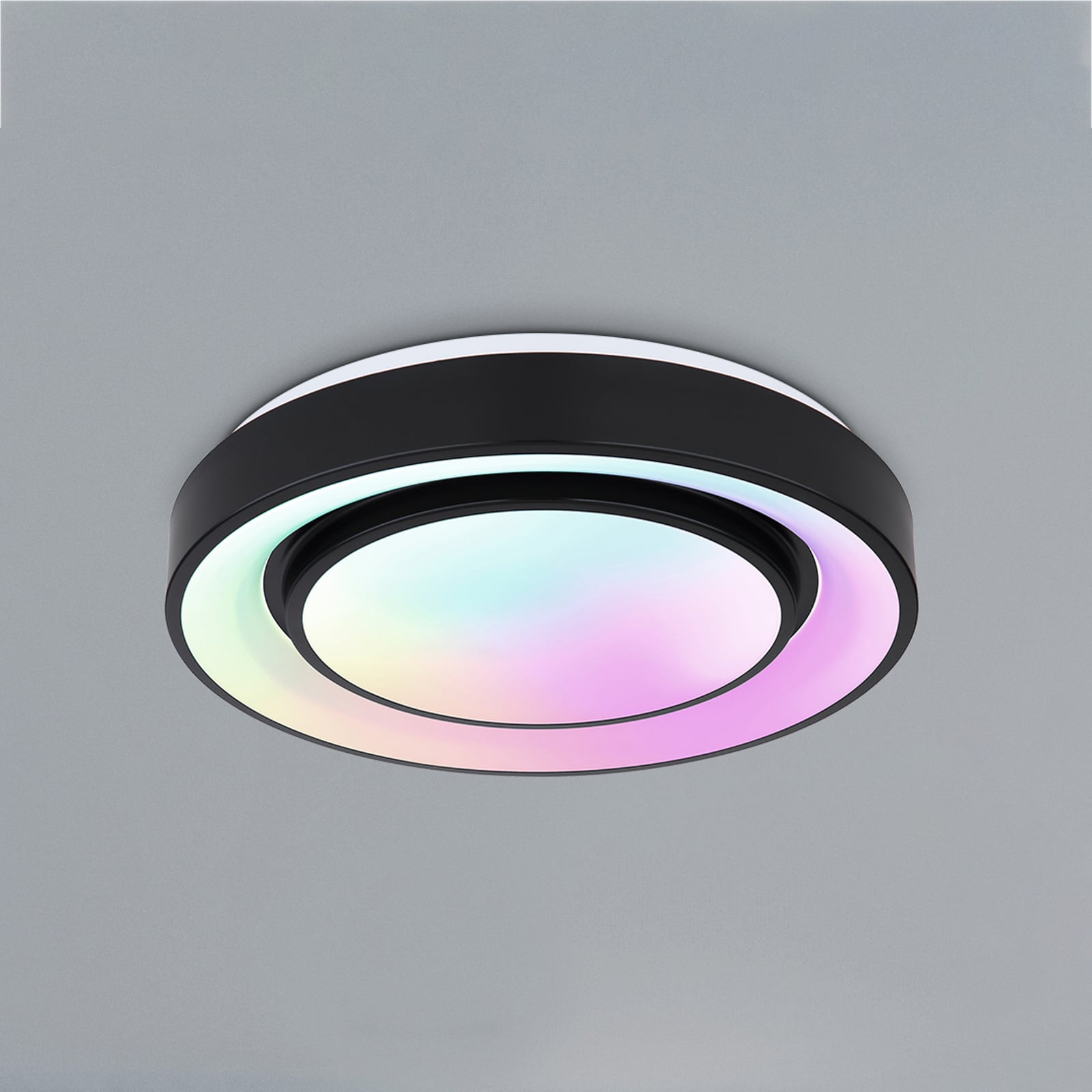 LED taklampe Sully RGBW dimbar med fjernkontroll foran