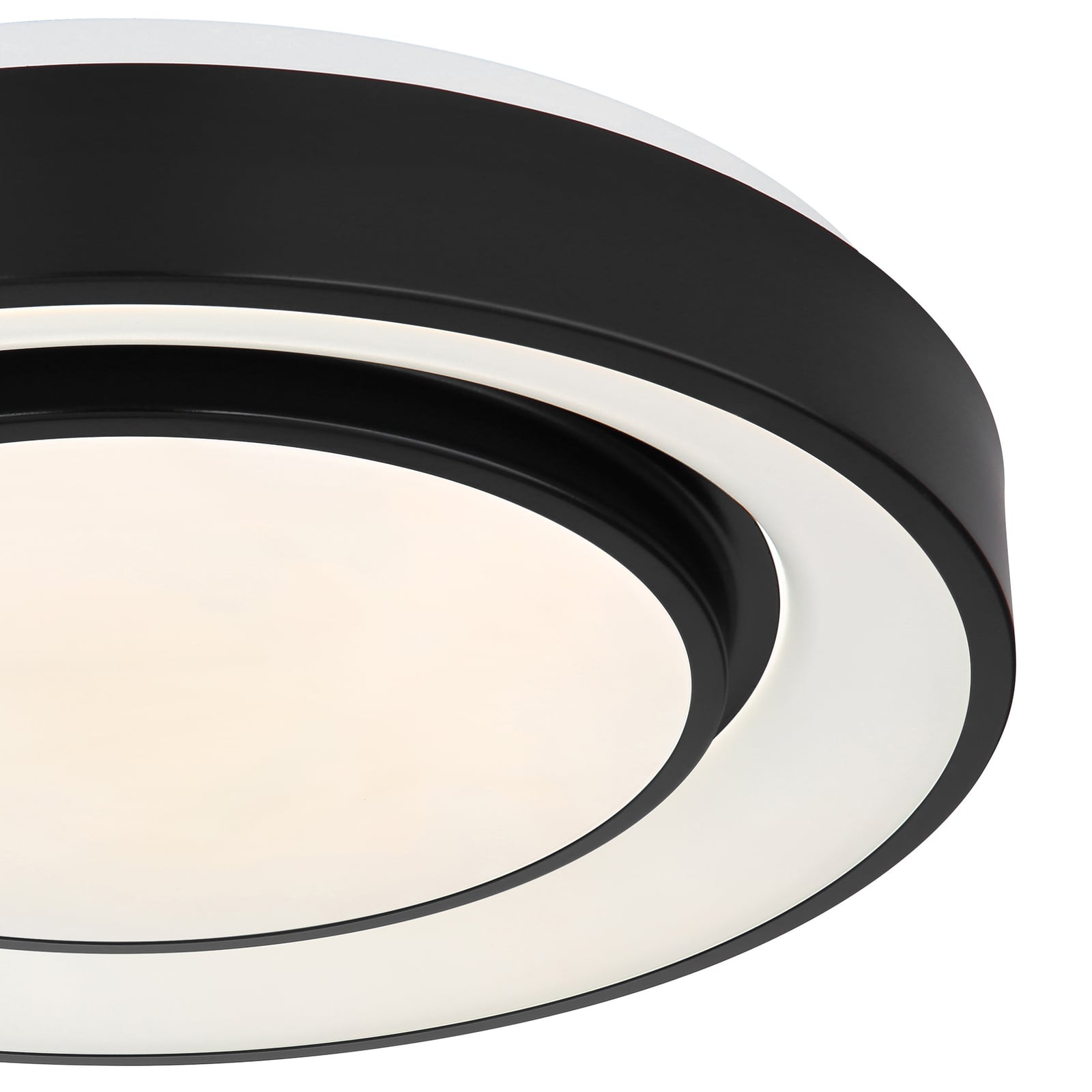 Nærbilde av LED taklampe Sully RGBW dimbar med fjernkontroll