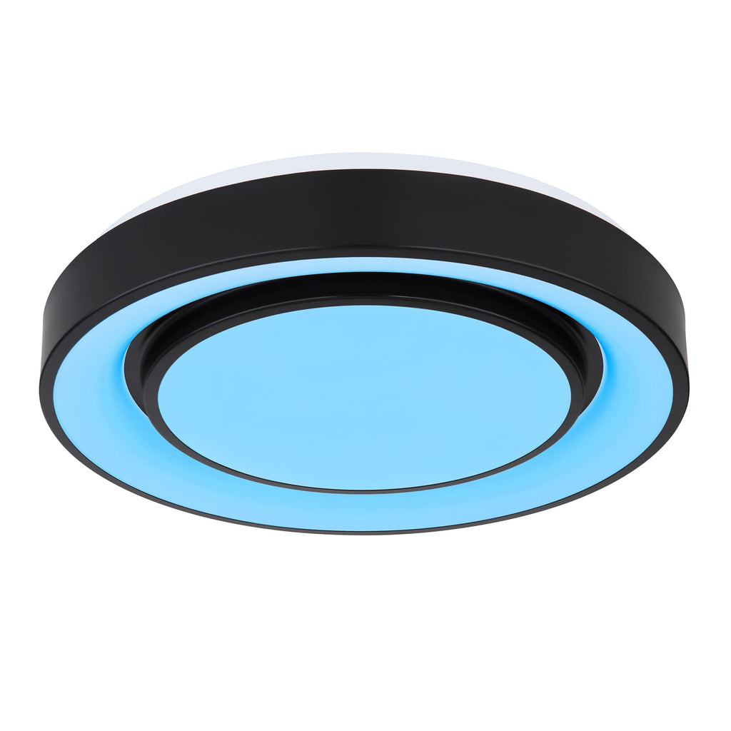LED taklampe Sully RGBW dimbar med fjernkontroll fargeskift