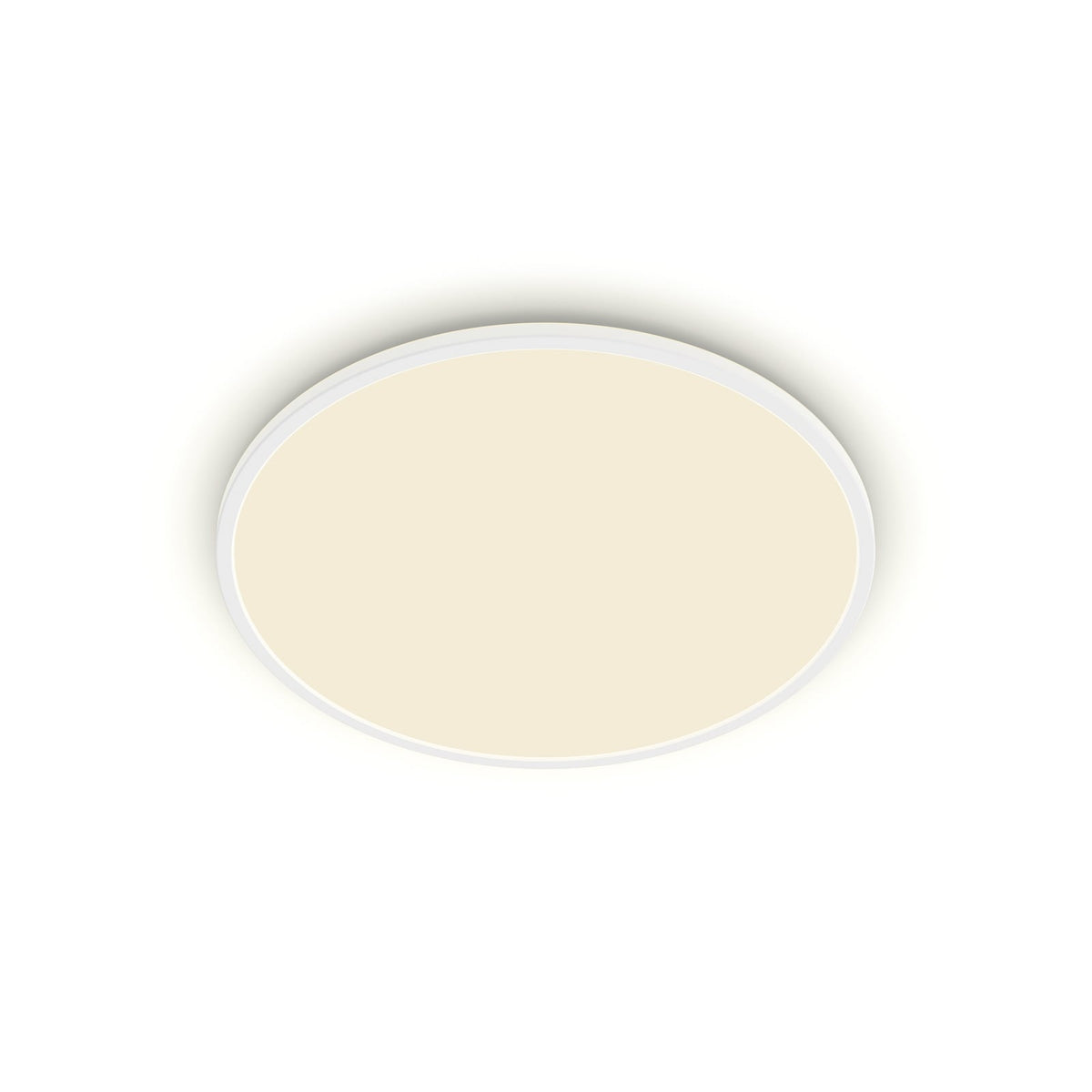 LED taklampe SuperSlim dimbar hvit Ø24,5 cm 4000K IP44 forfra