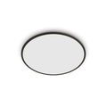 LED taklampe SuperSlim dimbar svart Ø25 cm 15W IP54 Philips forfra