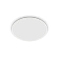 LED taklampe SuperSlim dimbar hvit Ø25 cm 15W IP54 Philips forfra
