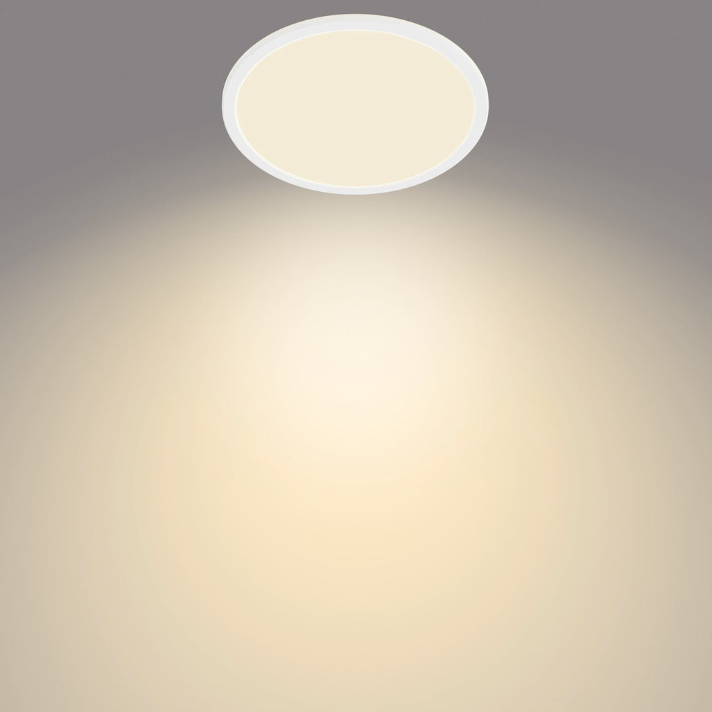 LED taklampe SuperSlim dimbar hvit nærbilde