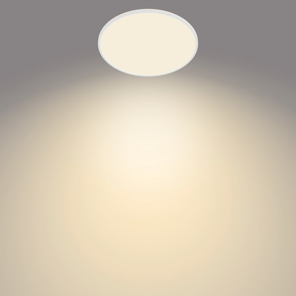 LED-taklampe SuperSlim dimbar hvit Ø54 cm 36W varmhvit detalj