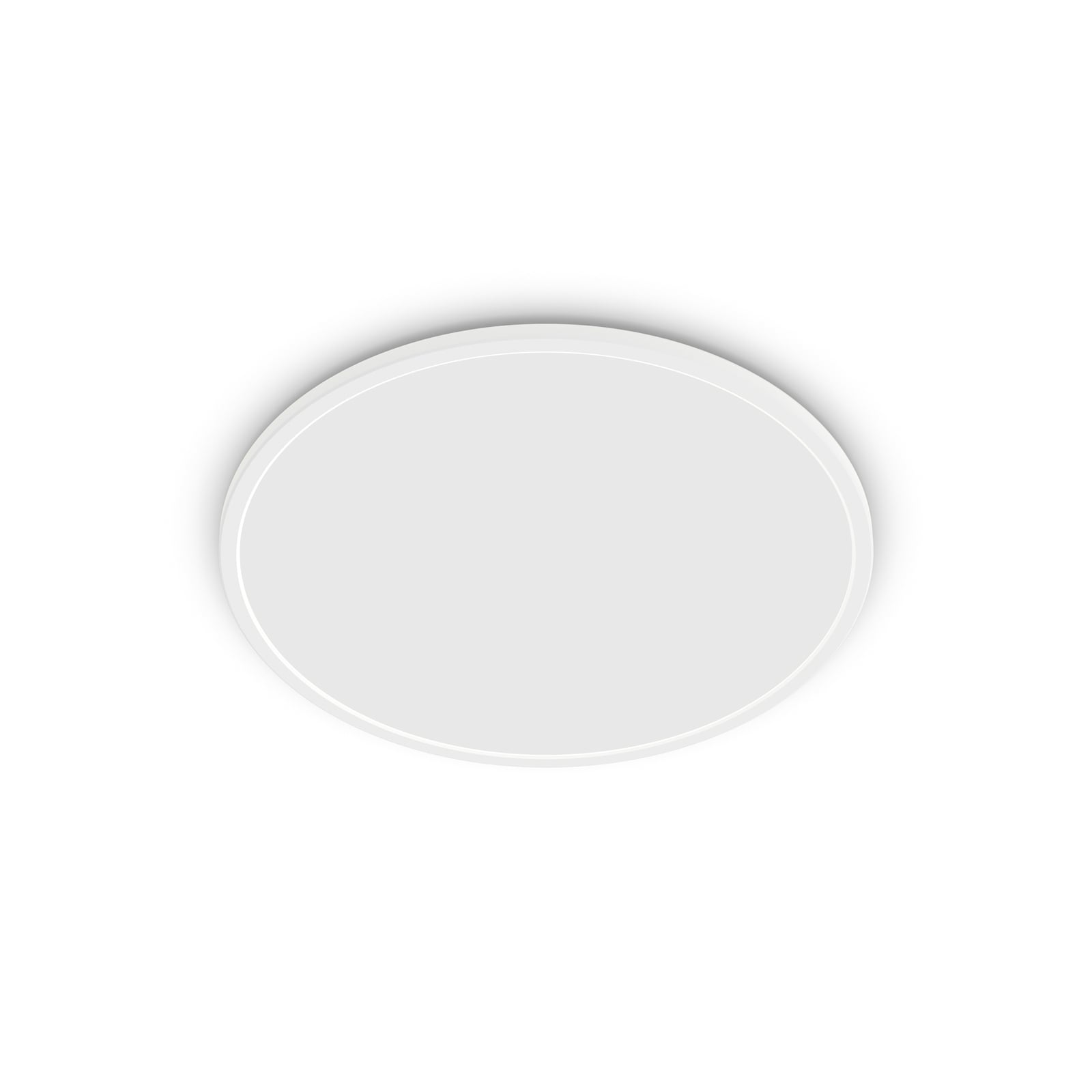 LED taklampe SuperSlim dimbar hvit Ø42 cm 2700K forfra