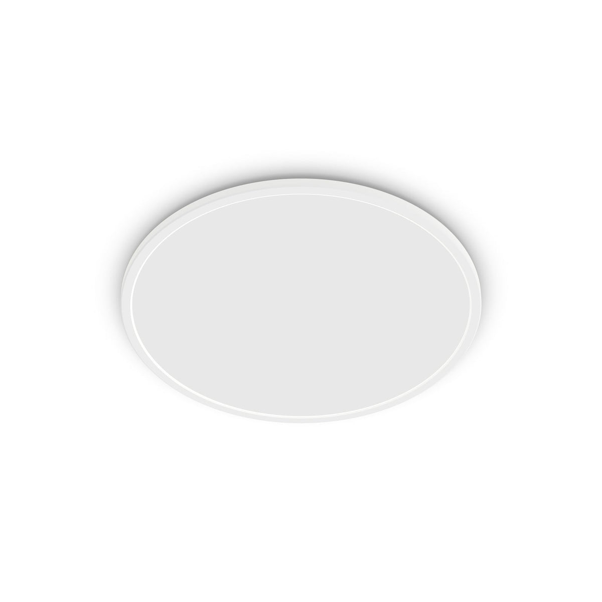 LED taklampe SuperSlim dimbar hvit Ø42 cm 2700K forfra