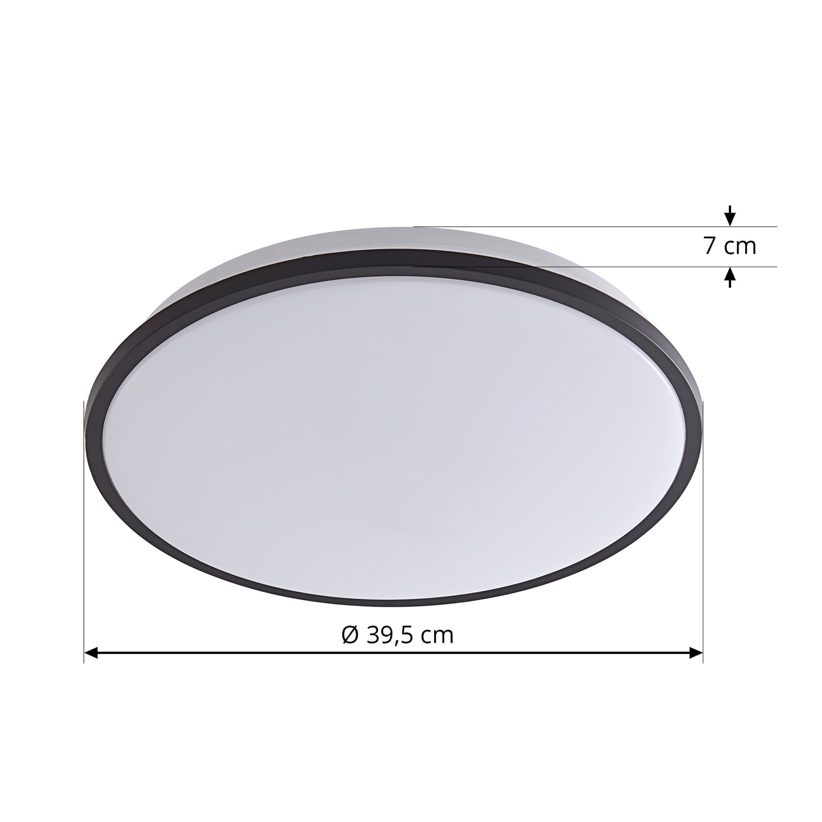 Montert LED taklampe Swaran i rom