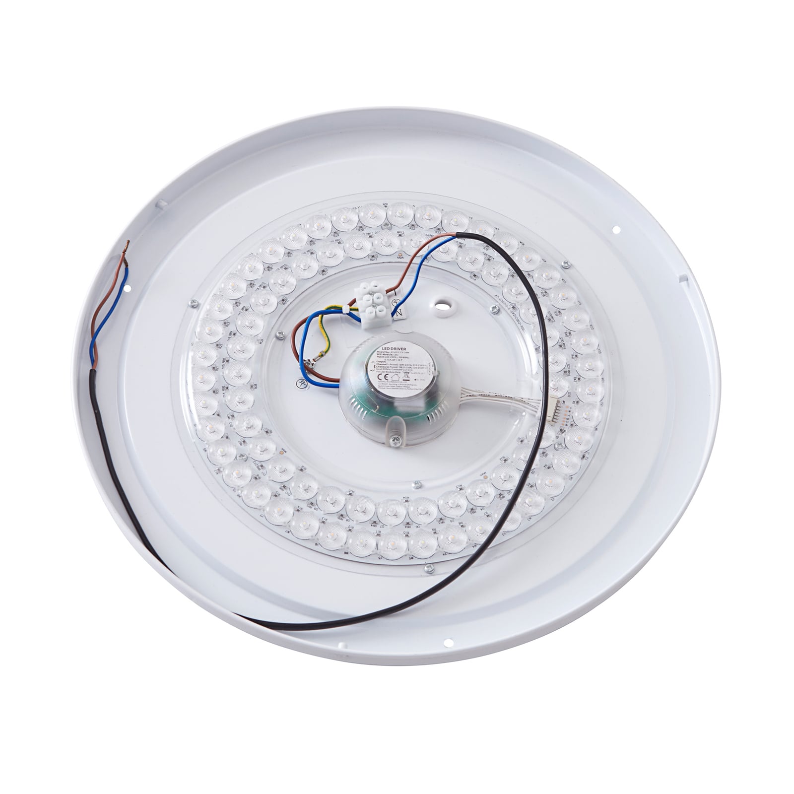 LED taklampe Swaran fargevalg RGB