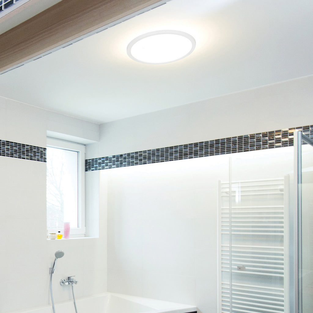 LED taklampe SylRadiance dimbar hvit Ø40 cm IP54 22W bakside