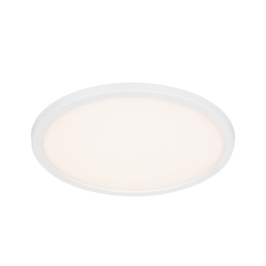 LED taklampe SylRadiance dimbar hvit Ø40 cm IP54 22W montert i rom