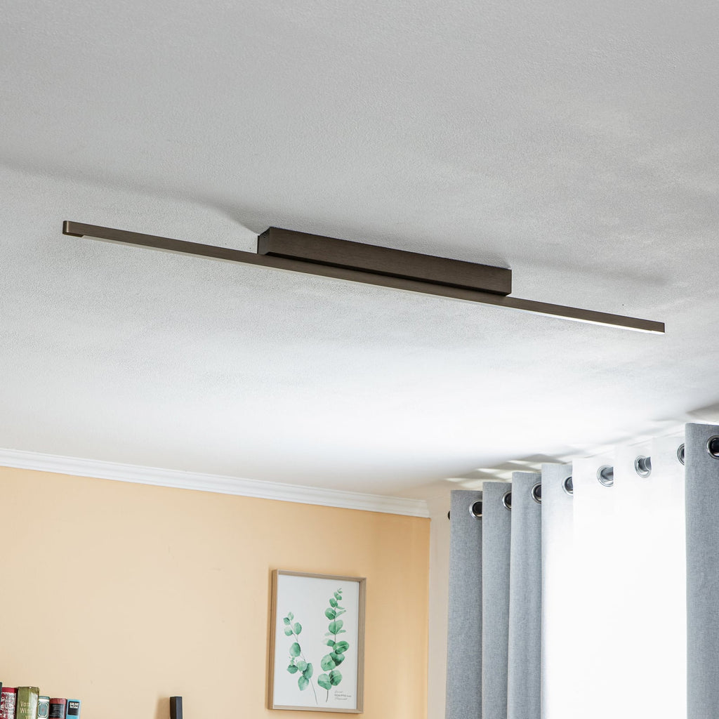 LED taklampe Talon dimbar bronse eloksert forfra