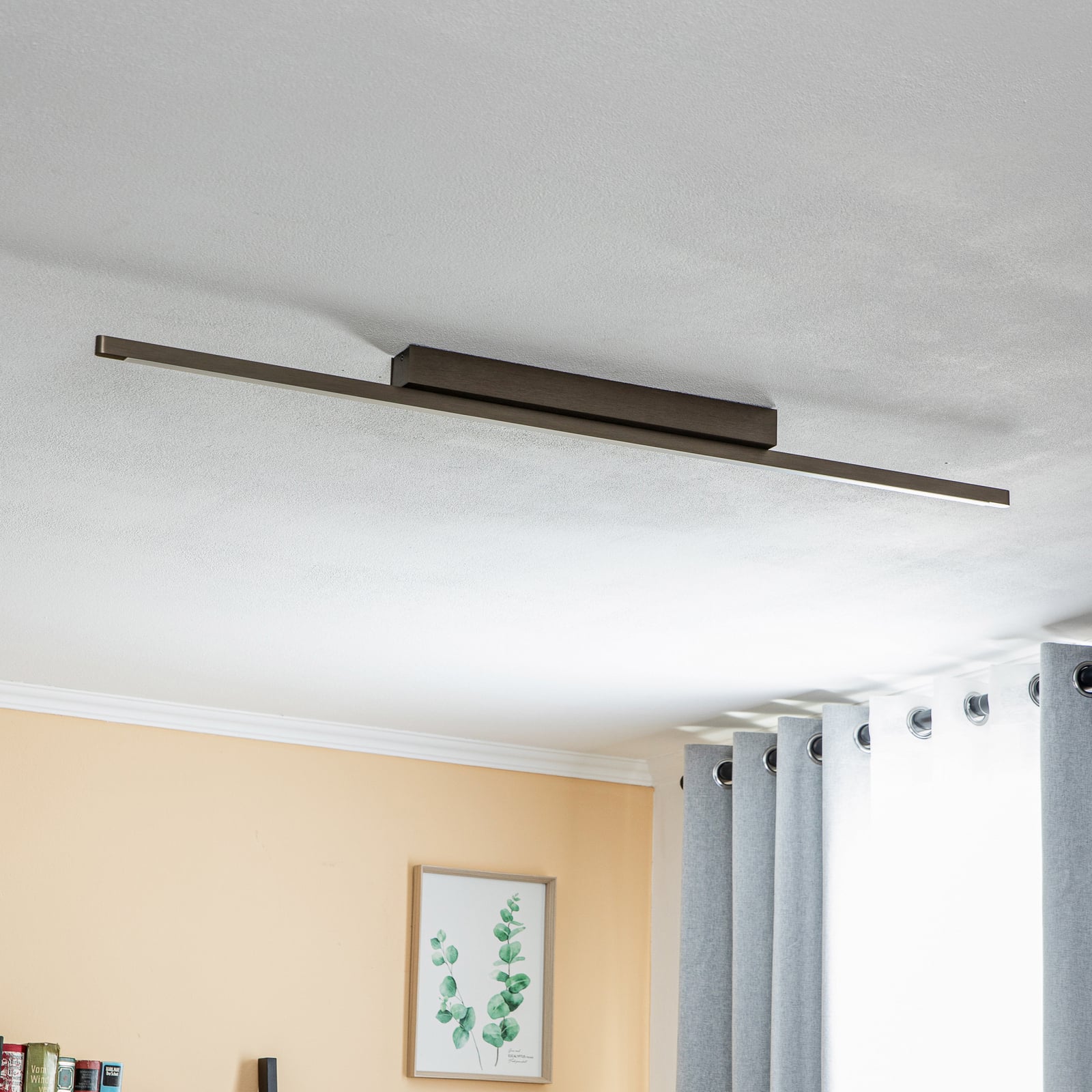 LED taklampe Talon dimbar bronse eloksert forfra