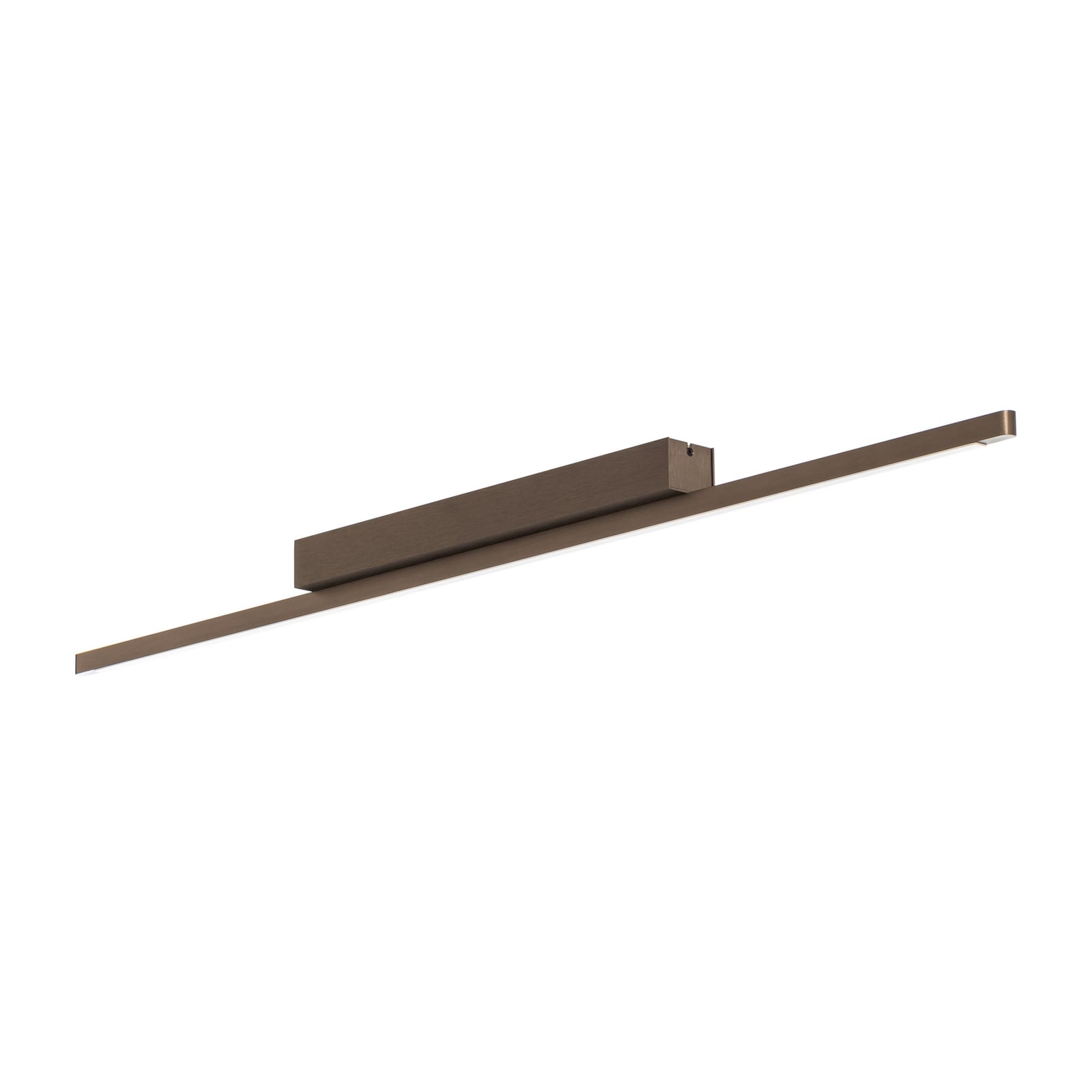 LED taklampe Talon dimbar bronse eloksert detalj