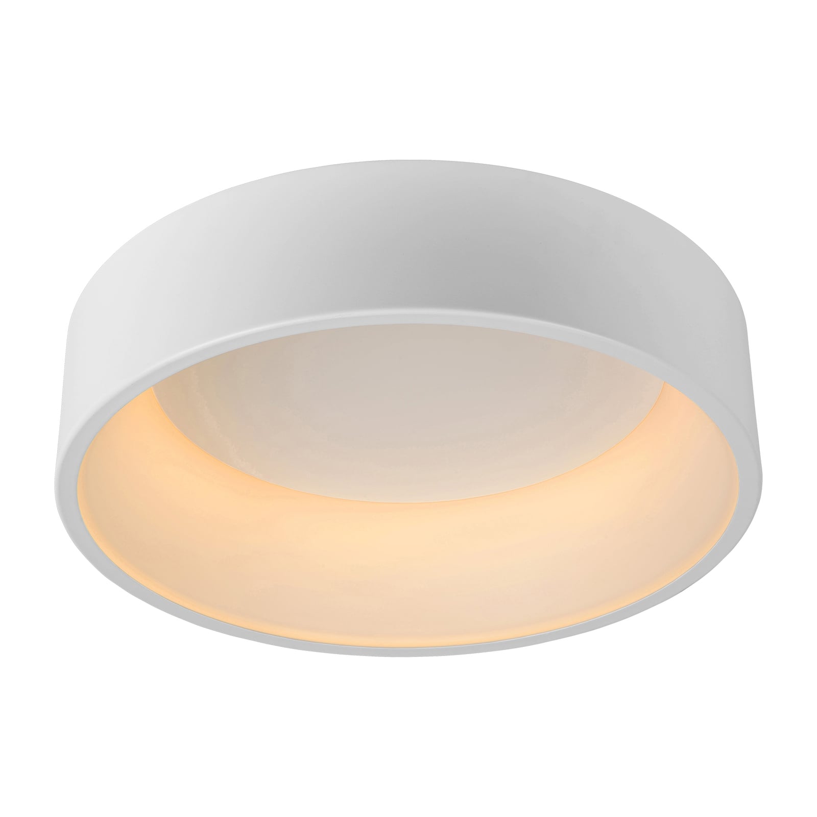 LED taklampe Talowe dimbar hvit aluminium forfra