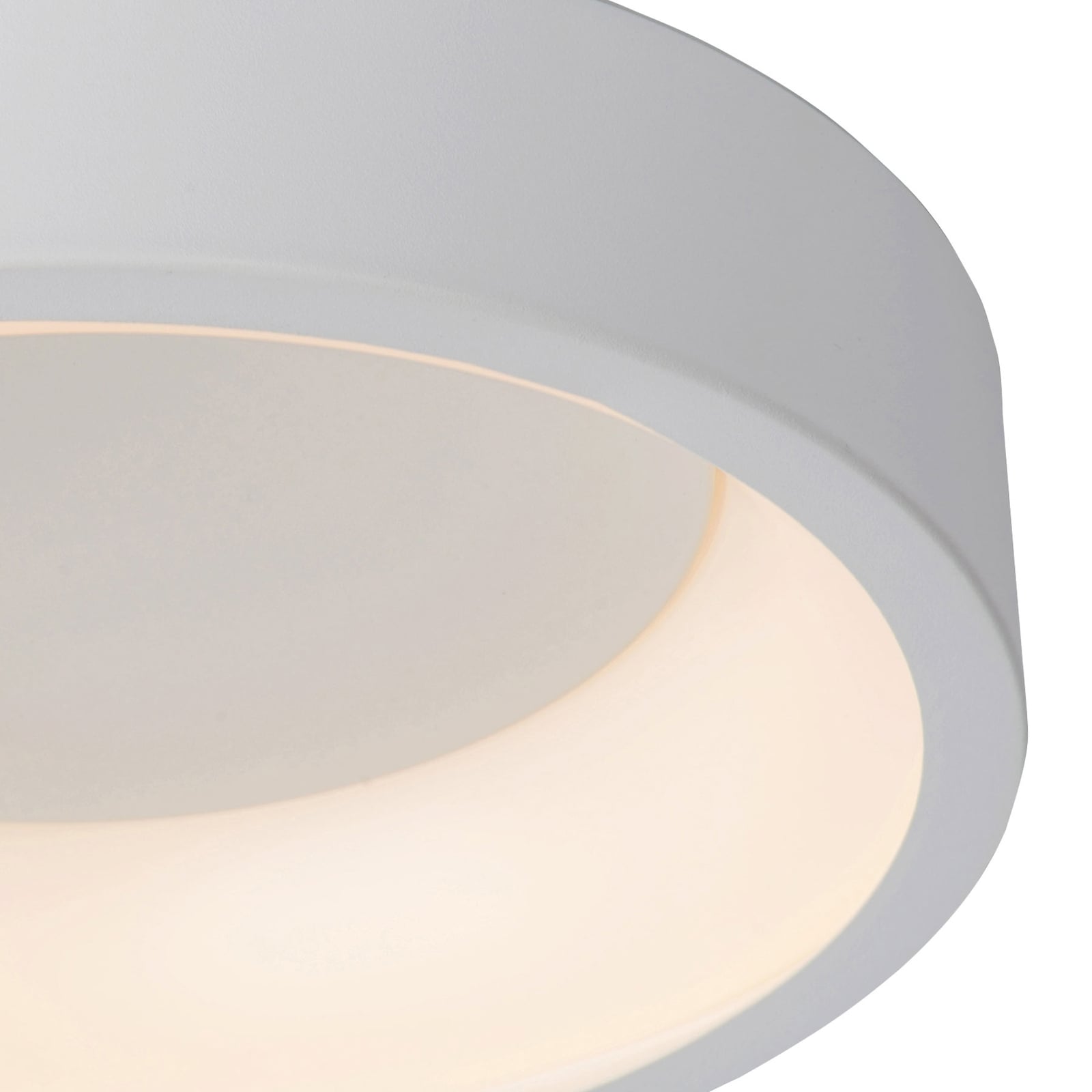 LED taklampe Talowe dimbar hvit aluminium montert i rom