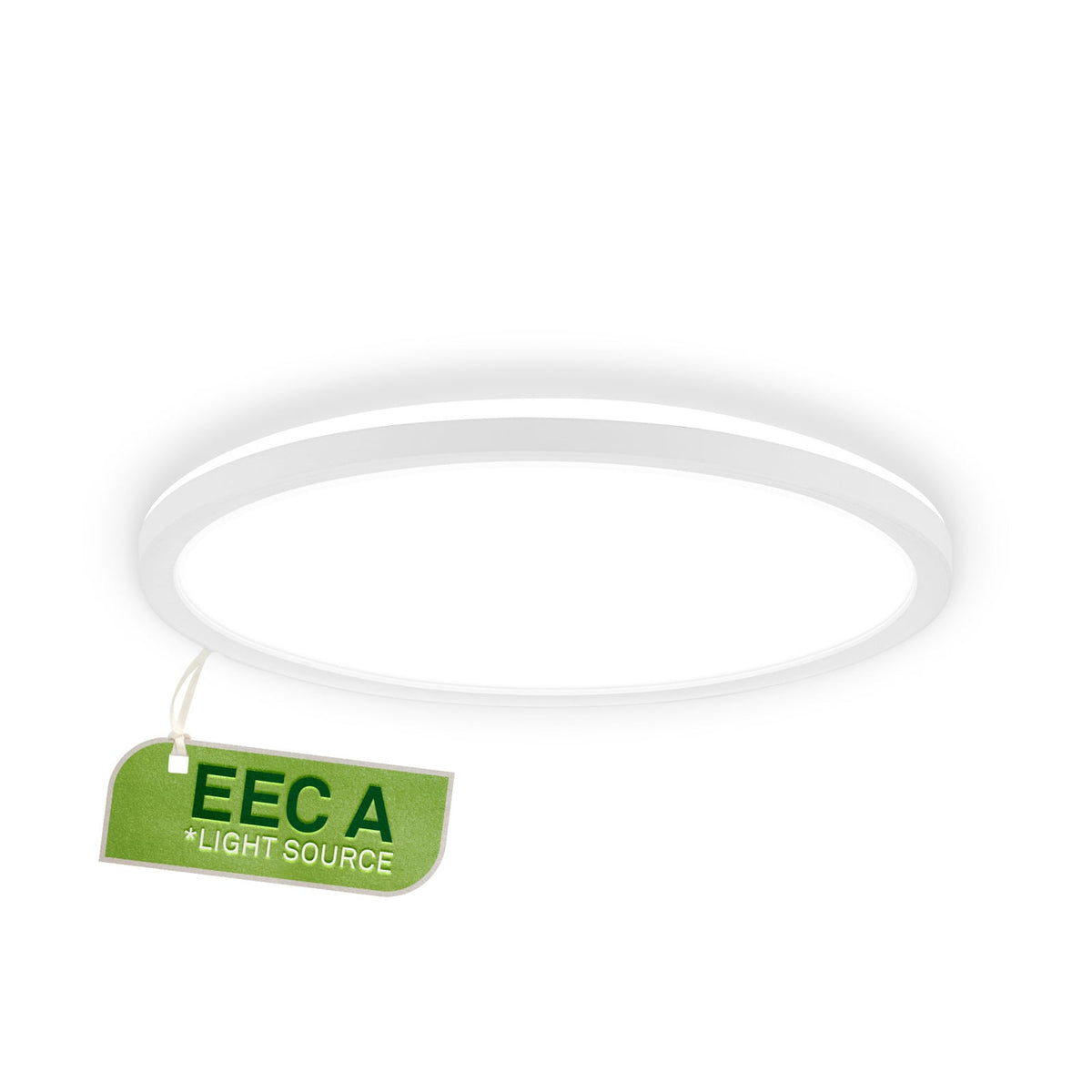 LED taklampe Tava A hvit plast Ø29 cm bakside