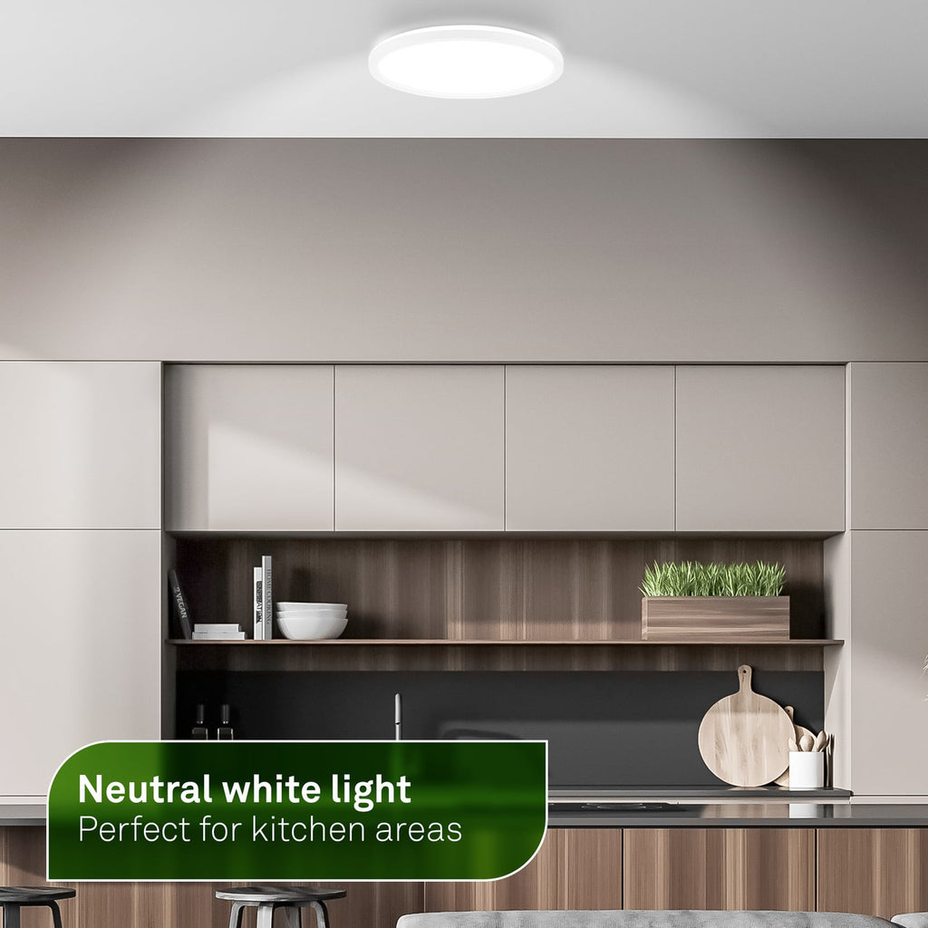 LED taklampe Tava A hvit - Briloner