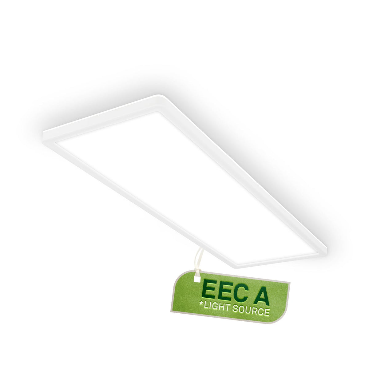 LED taklampe Tava A rektangulær hvit 58x20 cm bakside