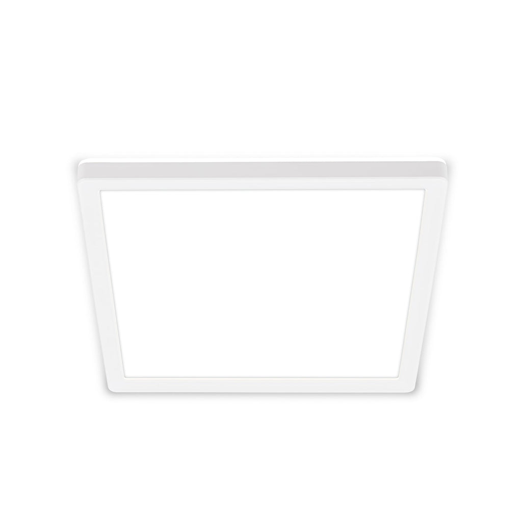 LED taklampe Tava hvit plast forfra