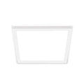 LED taklampe Tava hvit plast forfra