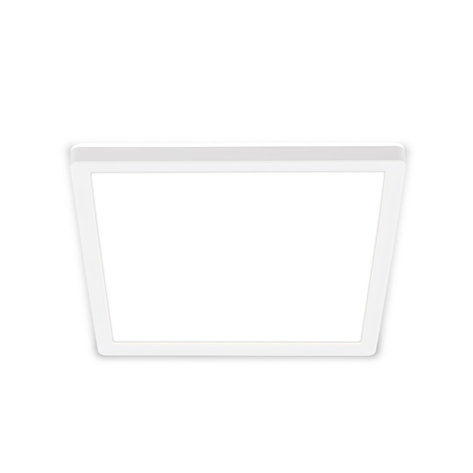 LED taklampe Tava hvit plast forfra