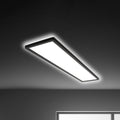 LED taklampe Tava svart plast 98 cm 36W nøytralhvit forfra