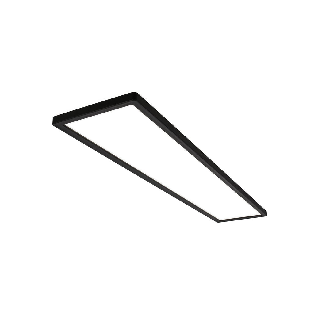LED taklampe Tava svart plast 98 cm 36W nøytralhvit nærbilde av lyskilde