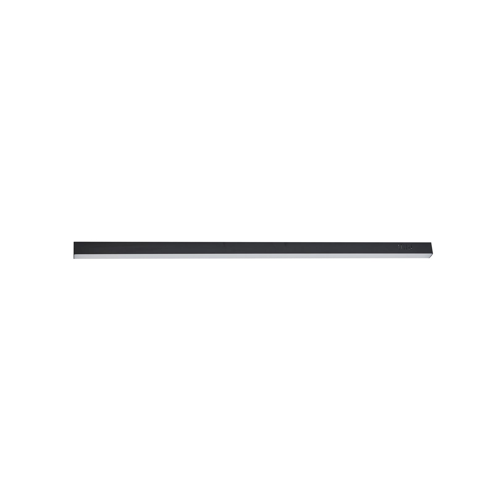 LED taklampe Teniona dimbar CCT svart aluminium fjernkontroll