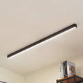 LED taklampe Teniona dimbar CCT fjernkontroll 132 cm svart forfra