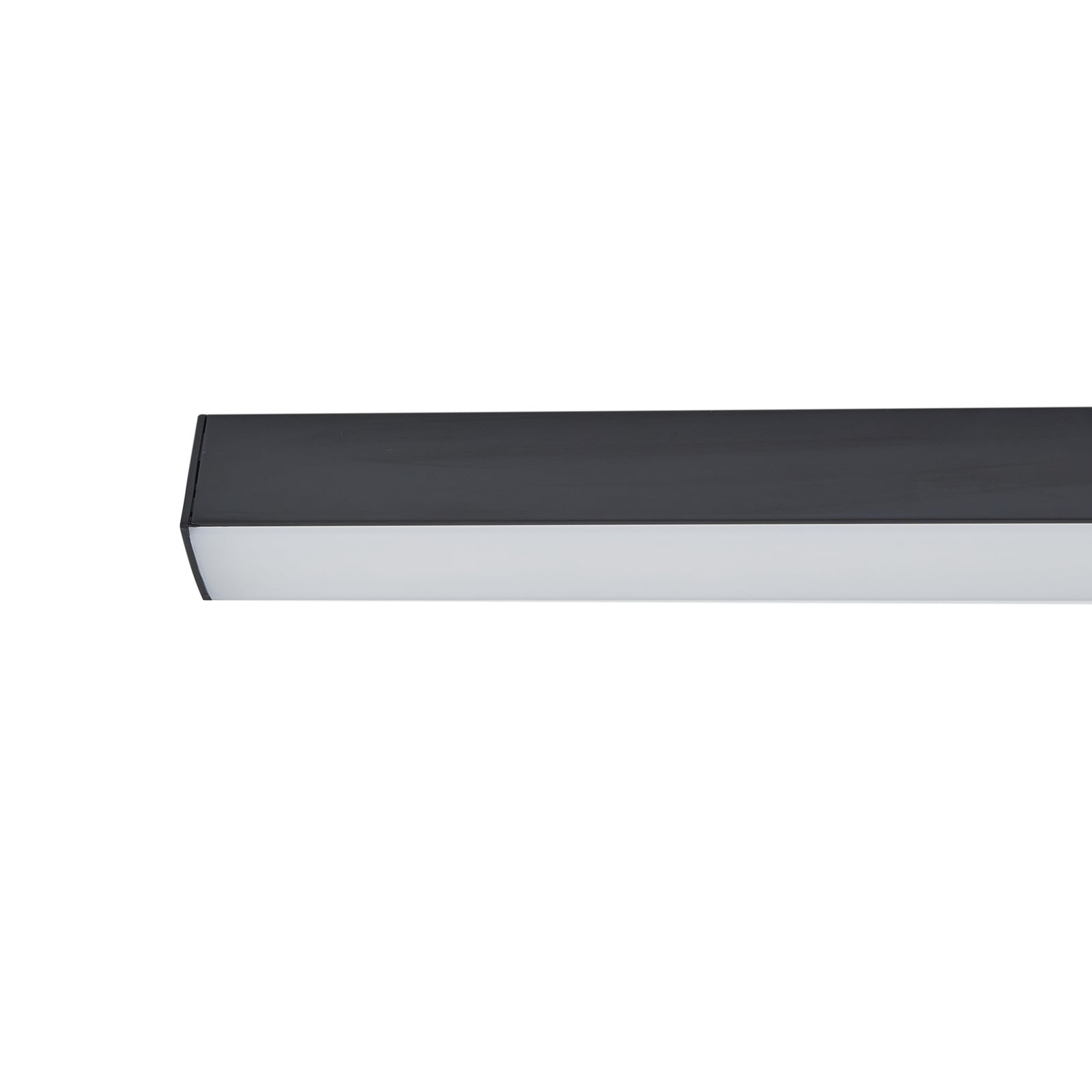 LED taklampe Teniona dimbar CCT fjernkontroll 132 cm svart med fjernkontroll