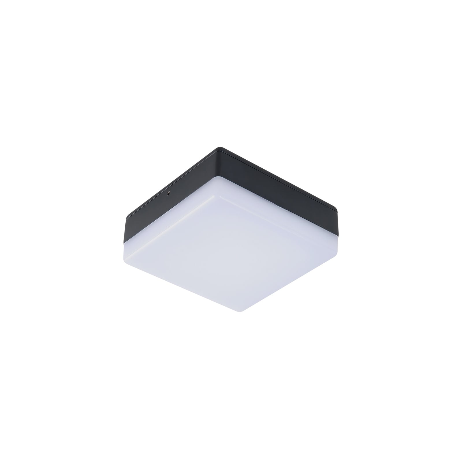 LED taklampe Thilo med bevegelsessensor antrasitt montert ute
