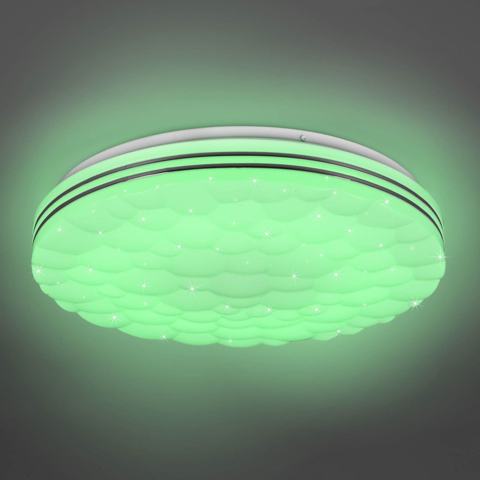 LED taklampe Tiger RGB CCT stjernehimmel dimbar Ø38 cm - Reality