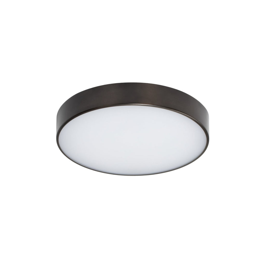 LED taklampe Timur antrasitt stål Ø34 cm montert i rom