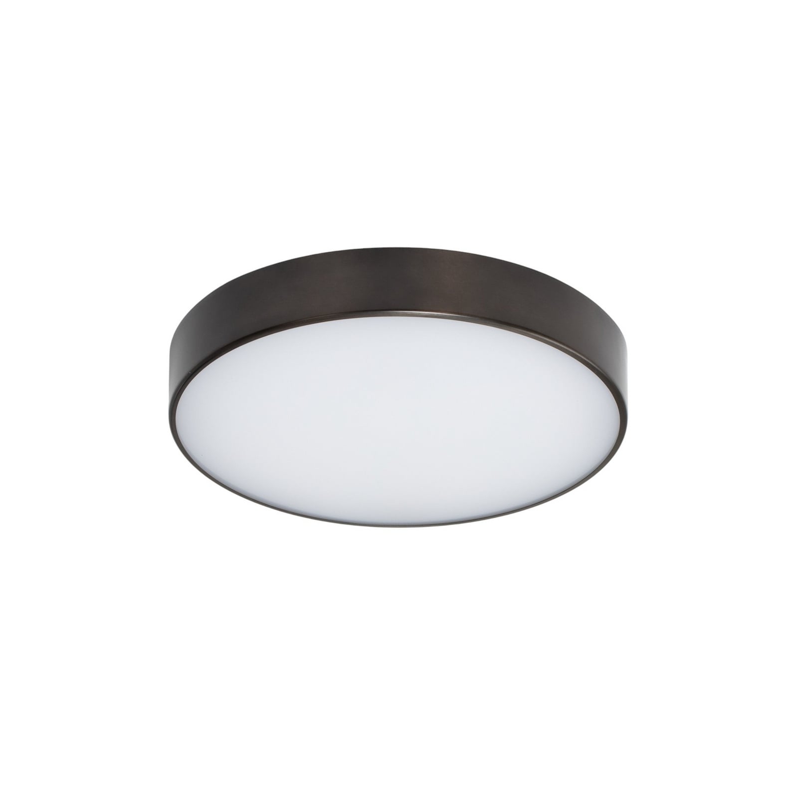 LED taklampe Timur antrasitt stål Ø34 cm montert i rom
