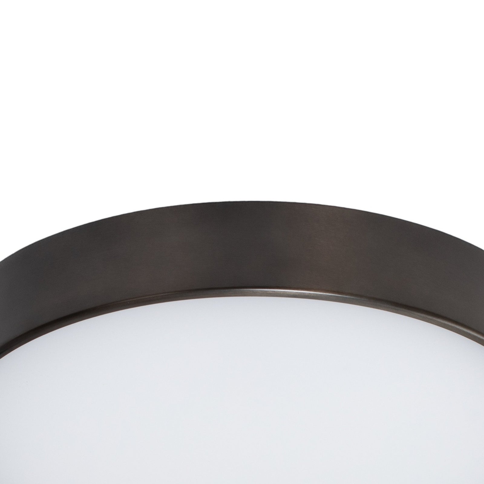 LED taklampe Timur antrasitt stål Ø34 cm nærbilde av diffusor