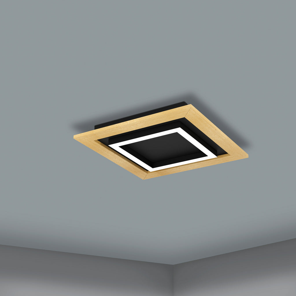 LED taklampe Tirrenara med fjernkontroll CCT lysdetalj