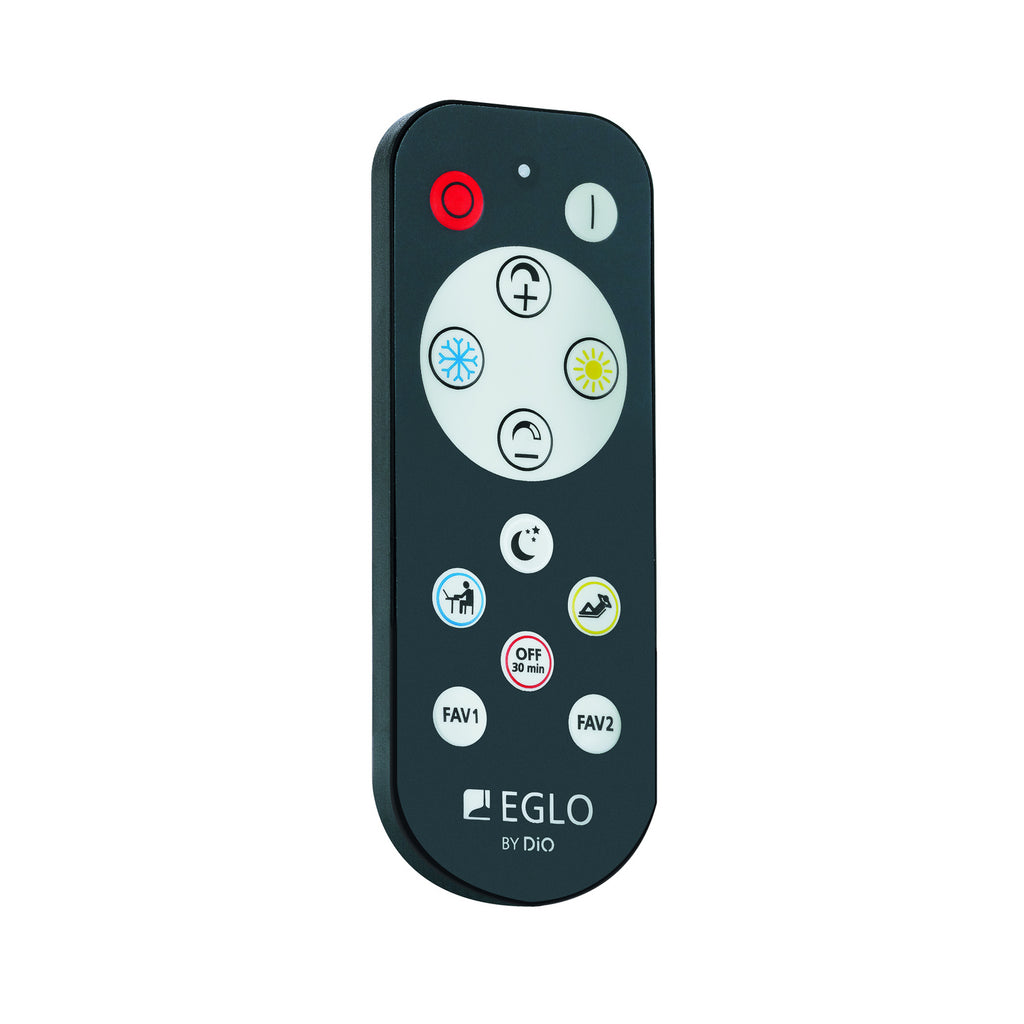 LED taklampe Tirrenara med fjernkontroll CCT sideprofil