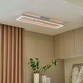 LED taklampe Tjado dimbar RGB CCT hvit 100 cm WiFi forfra