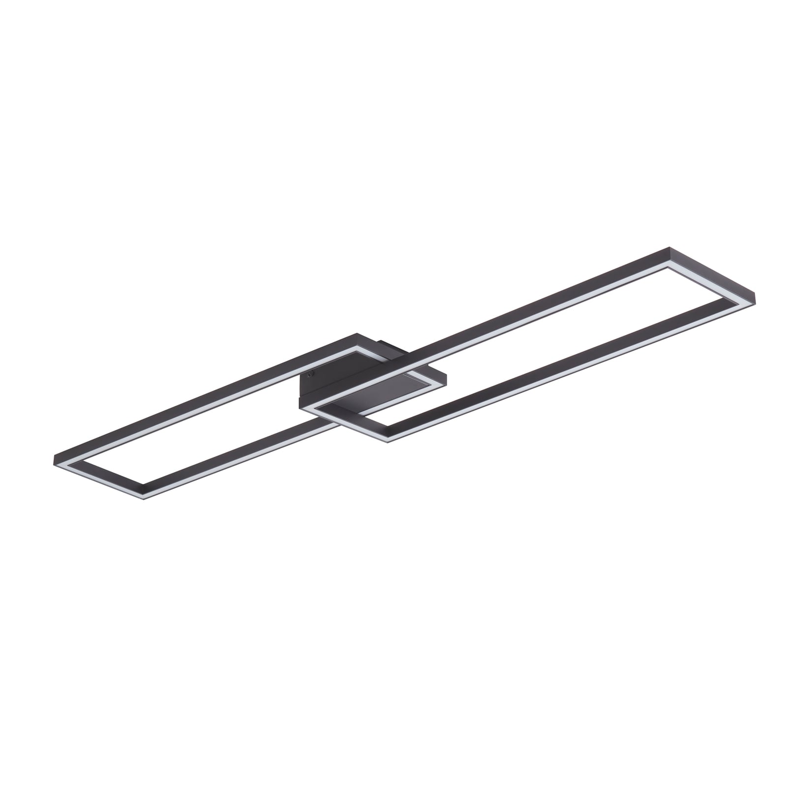LED taklampe Tjado dimbar svart metall 120 cm detalj