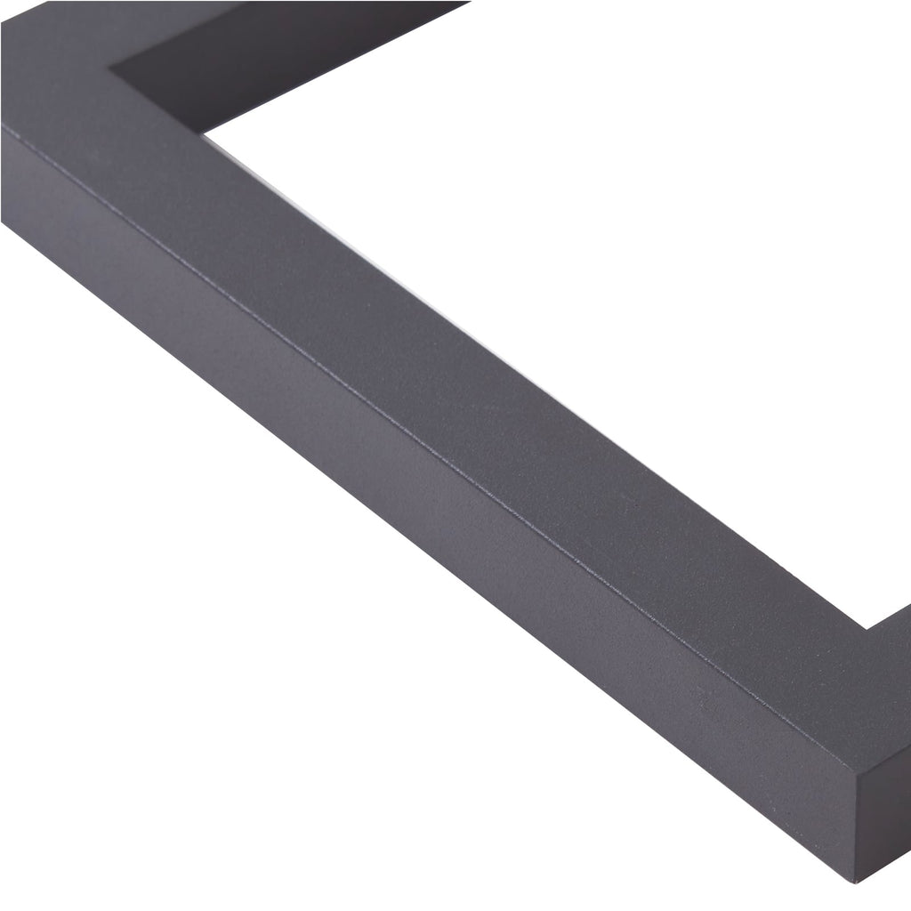 LED taklampe Tjado dimbar svart metall 120 cm sideprofil