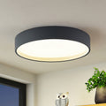 LED taklampe Todor dimbar CCT Ø50 cm tre antrasitt forfra