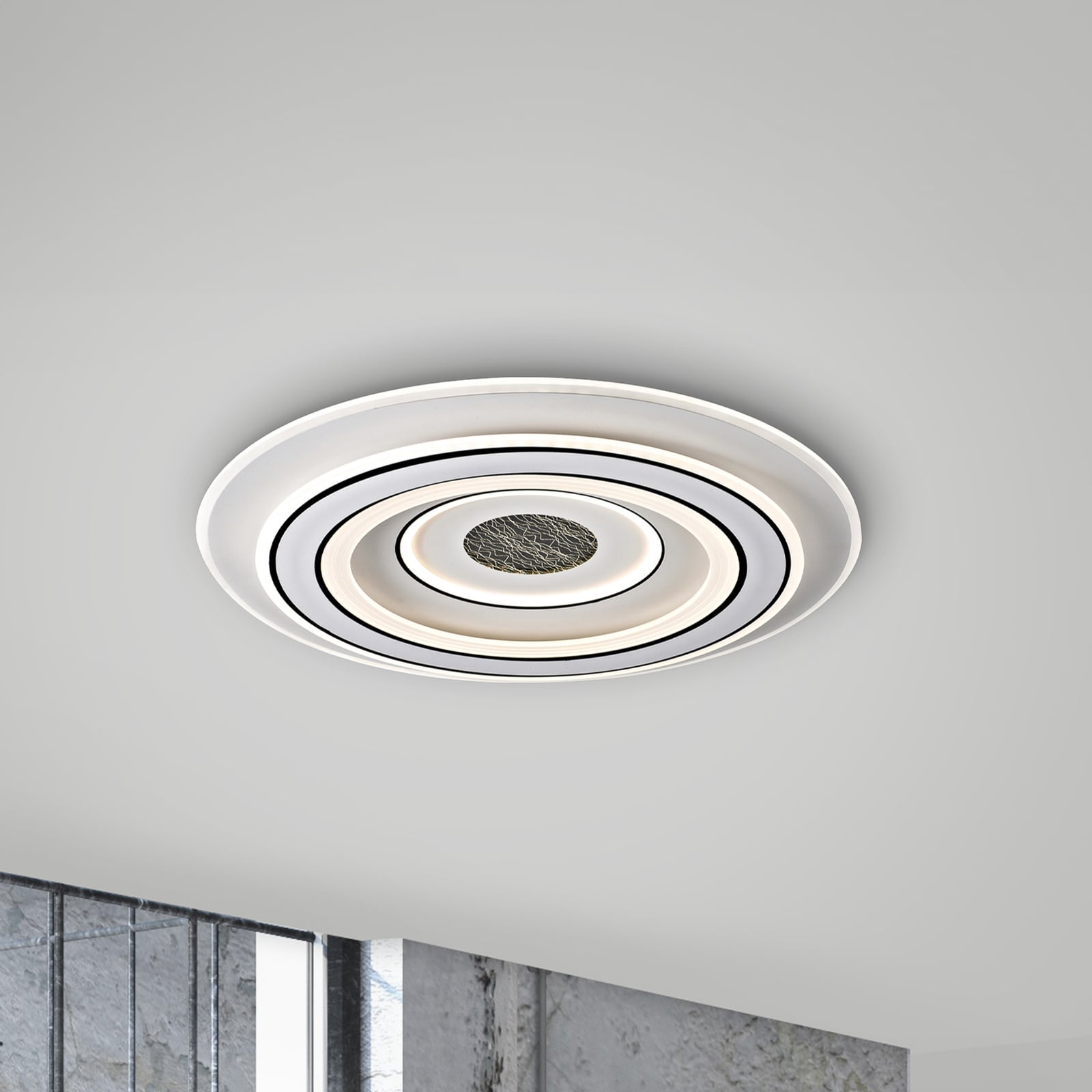 LED taklampe Tolago dimbar CCT Ø40 cm forfra