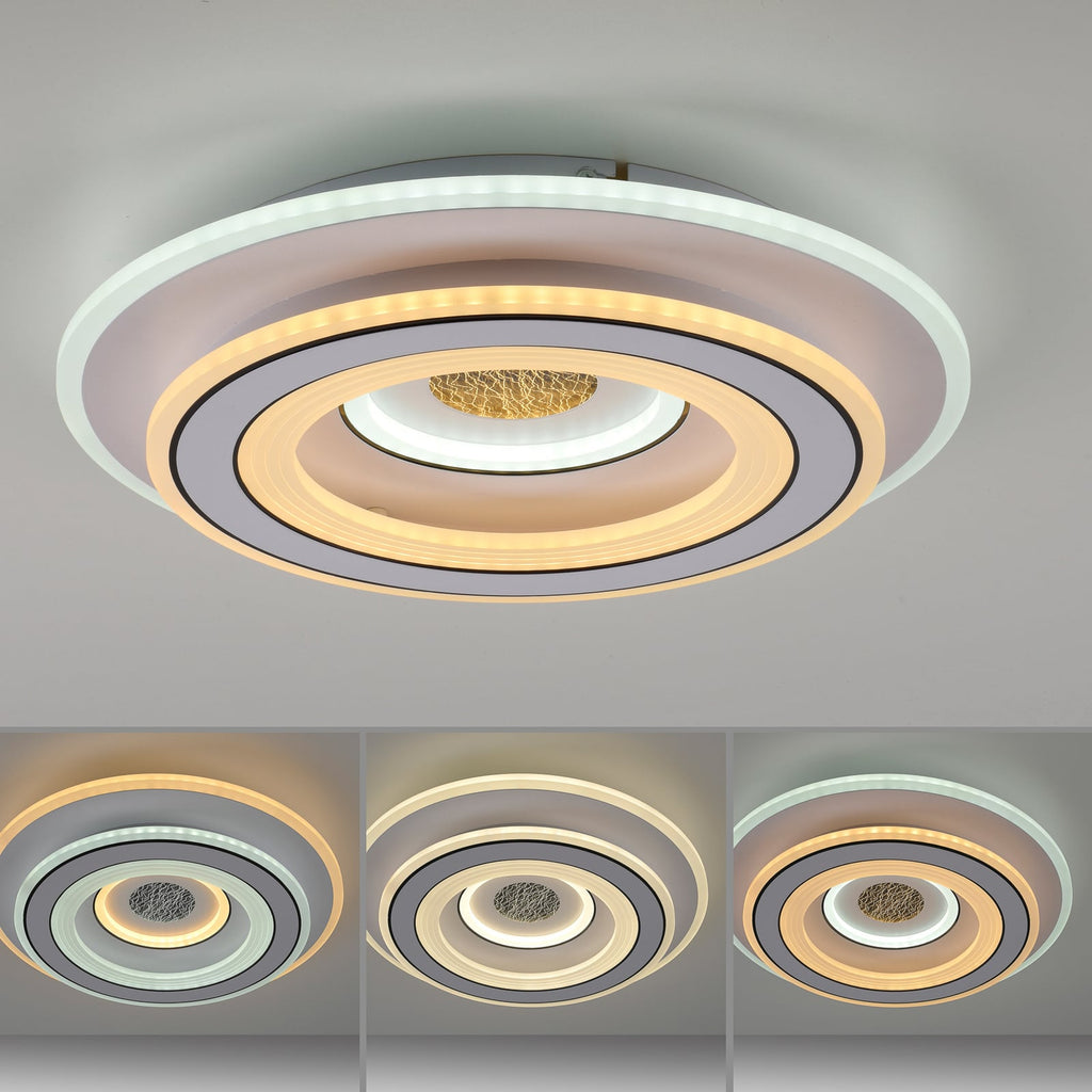 LED taklampe Tolago dimbar CCT lysstyrke justering