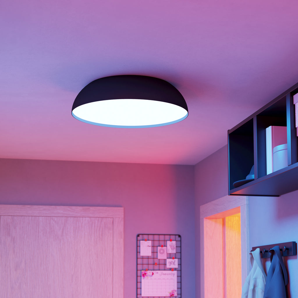 LED taklampe Tollos-Z bakside med monteringsdetaljer