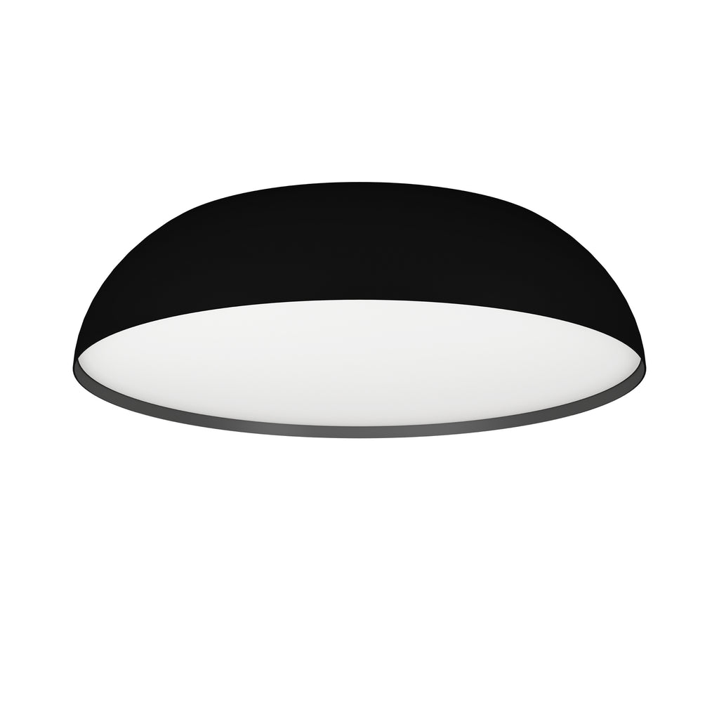 LED taklampe Tollos-Z detalj av lampeoverflate i svart